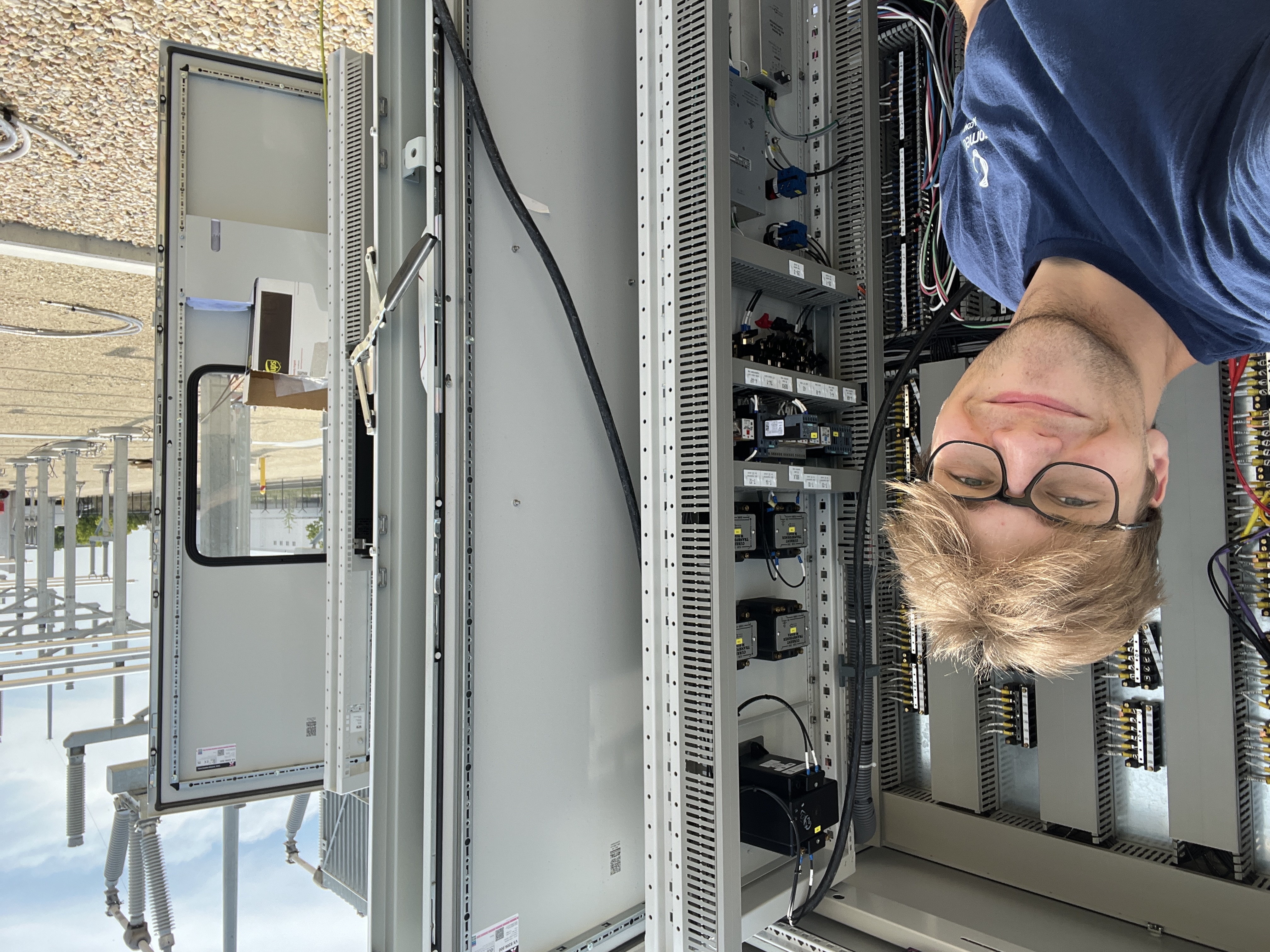 Field Work at Substation